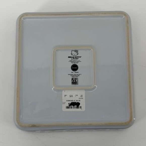 Hello Kitty Halloween Mummy Vampire Ceramic Square Baker Dish Zrike Brands 8in - Picture 6 of 9